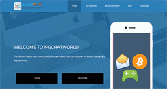 Desktop Screenshot of ngchatworld.com