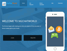 Tablet Screenshot of ngchatworld.com